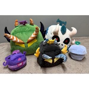 Blox Fruits Plush Lot of 5 Roblox Dragon Spirit Shadow Venom Ice Gamer Robot